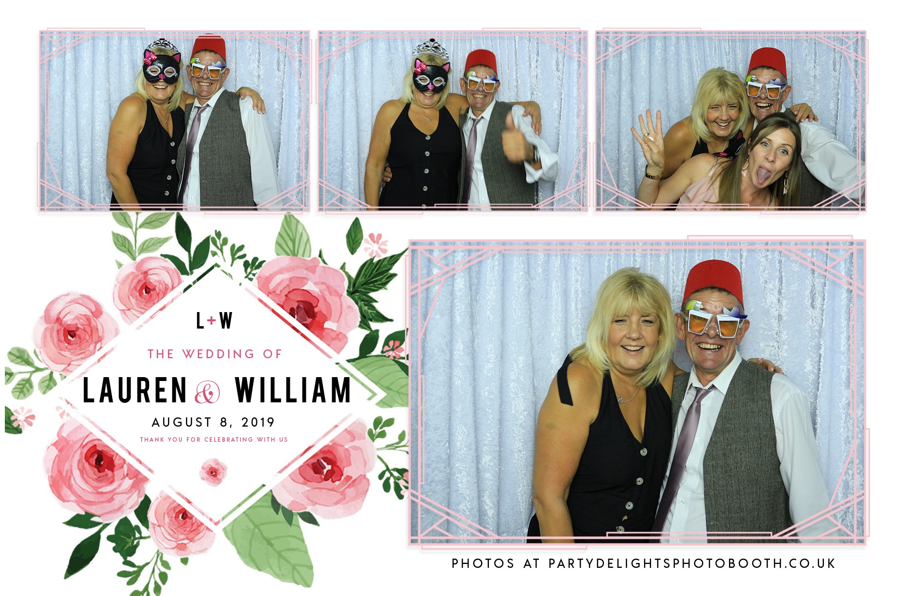 Lauren and Will’s Wedding - Prints | View more photos from the event at gallery.partydelightsphotobooth.co.uk/u/PartyDelightsPhotoBooth/Lauren-and-Will’s-Wedding-Prints